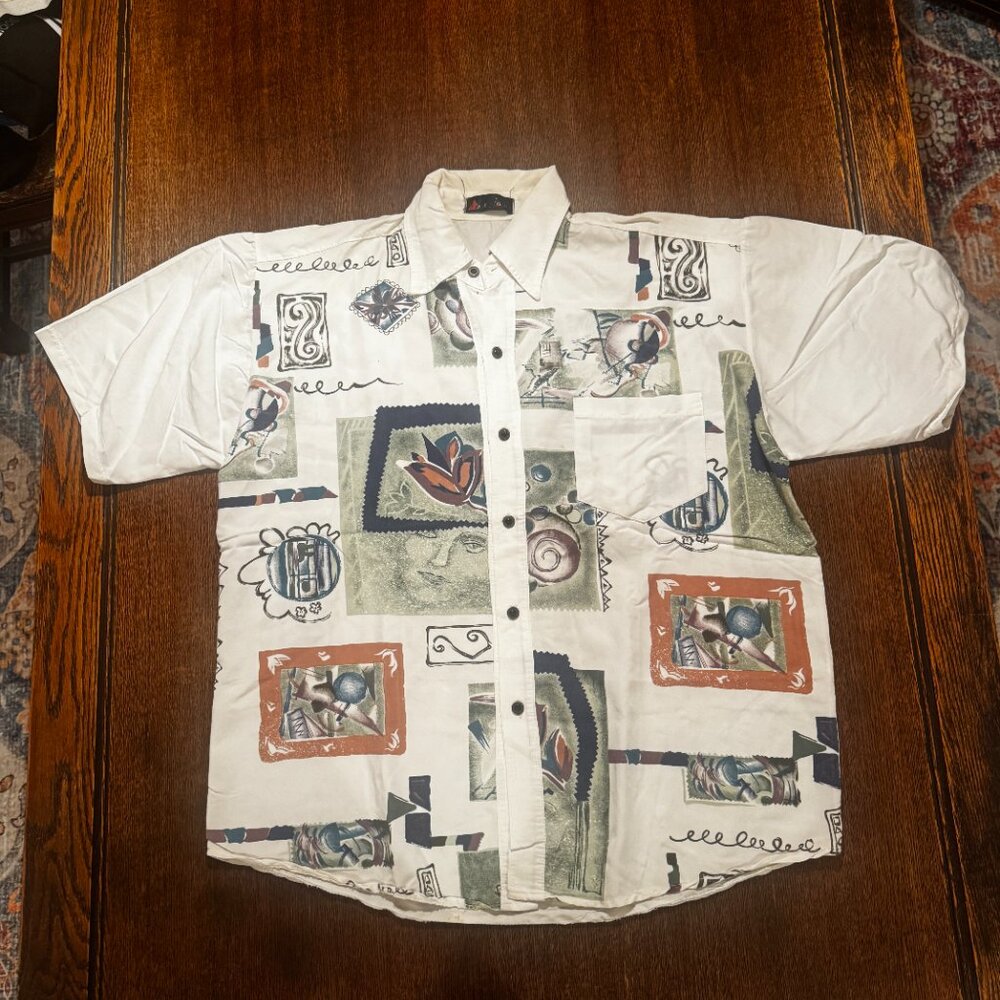 knit pattern button down - image 2